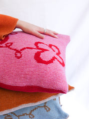 Rat Cushion (Reversible) - Pink & Red