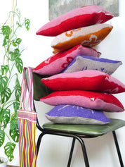 Here I Will Wait For You Cushion (Reversible)