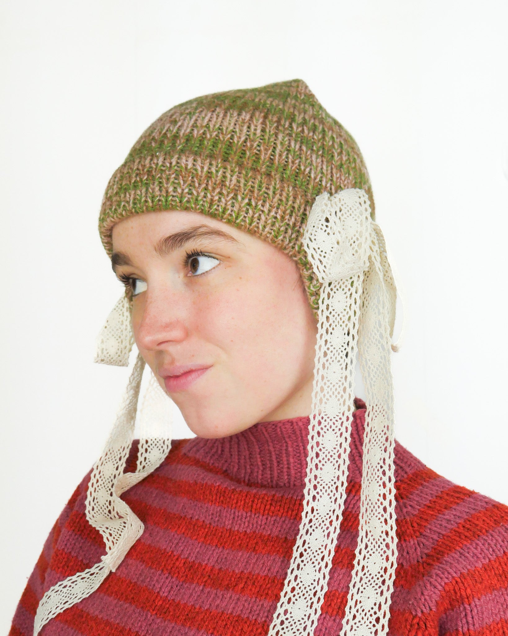 Wildflower & Moss - Bow Beanie