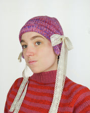 Hyacinth - Bow Beanie
