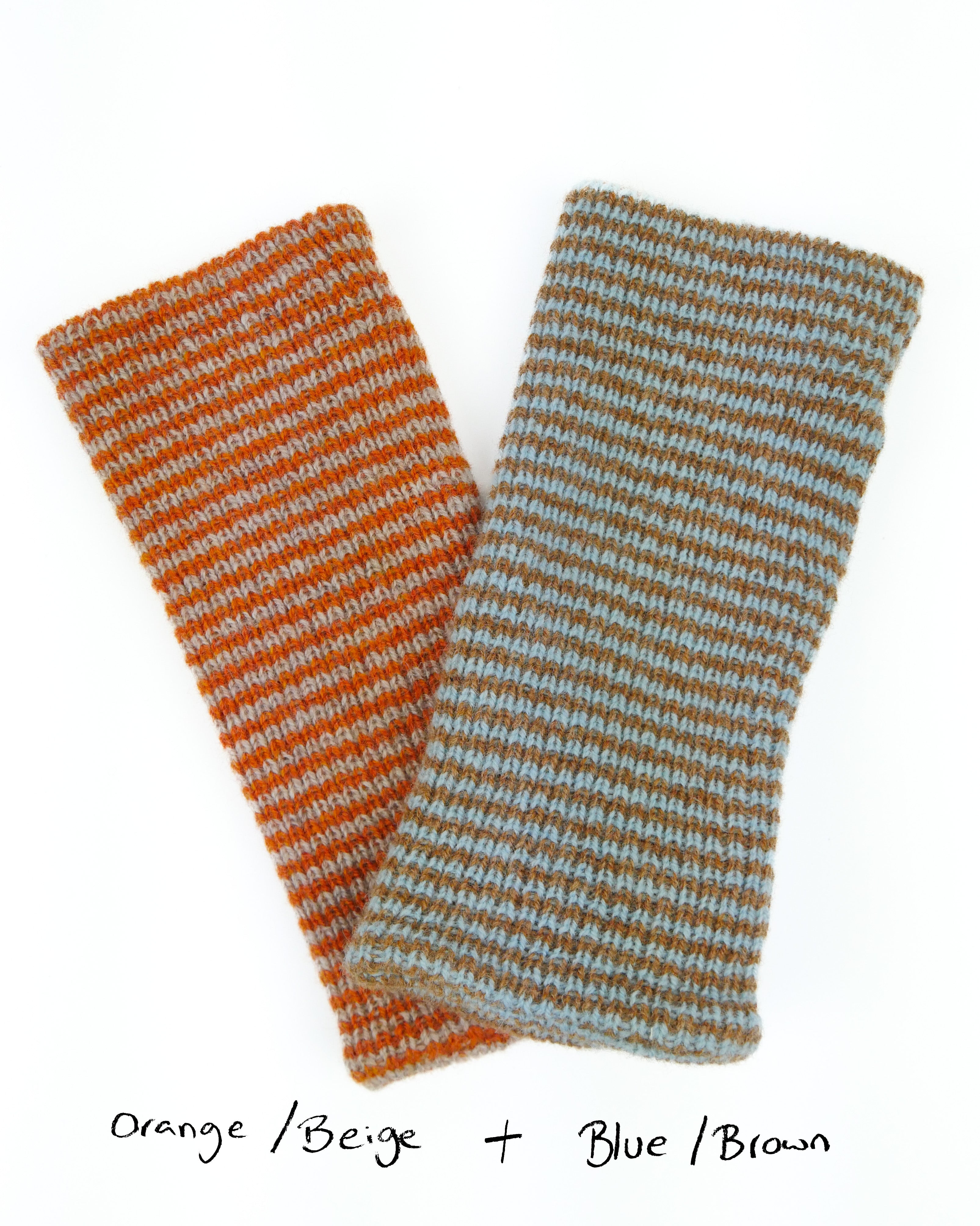 Matching & Mismatching  Wrist Warmers