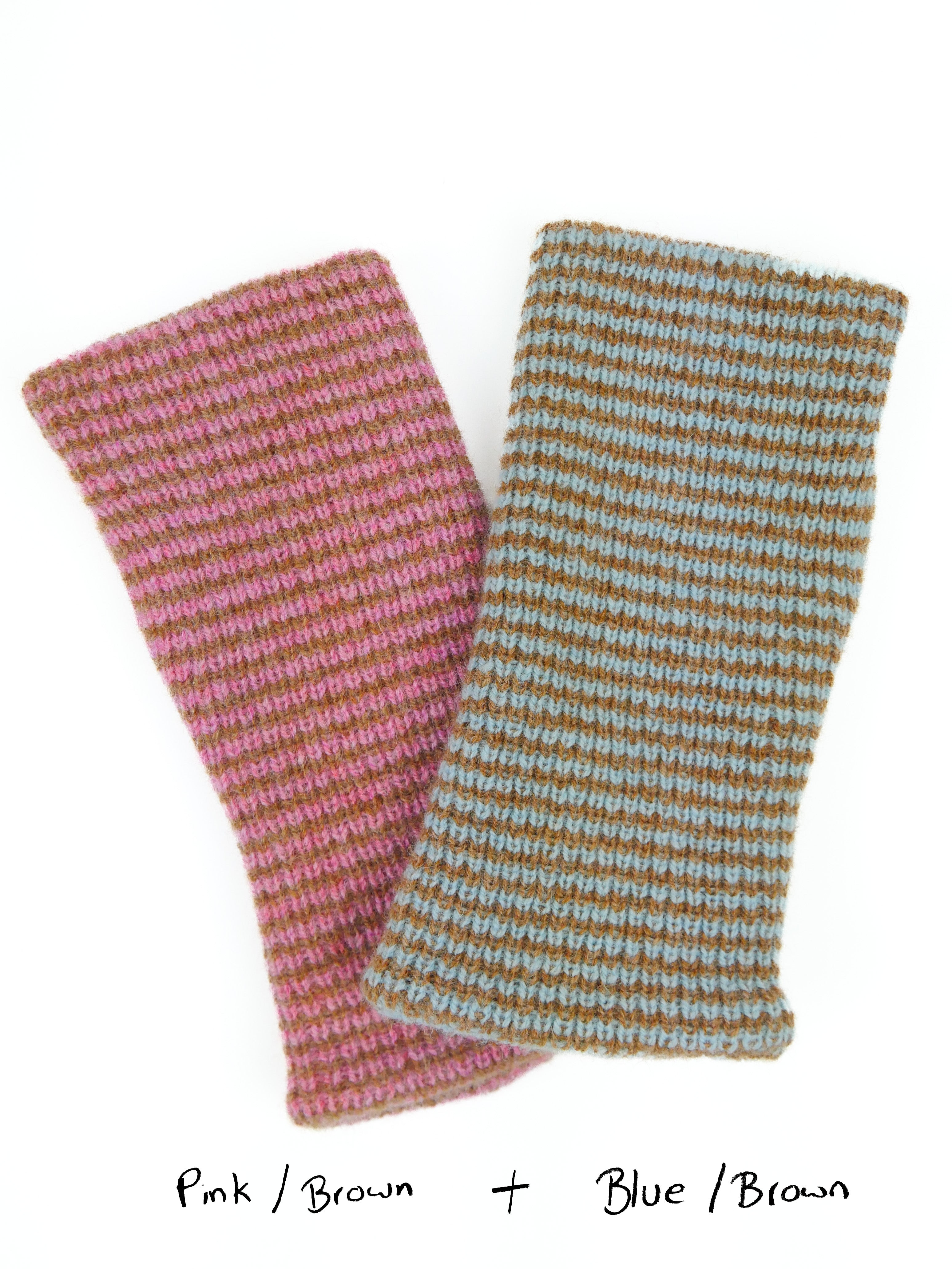 Matching & Mismatching  Wrist Warmers