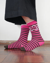 Daisy Socks - Pink
