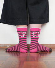 Daisy Socks - Pink