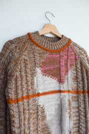 Crossroads Raglan Jumper - Pink
