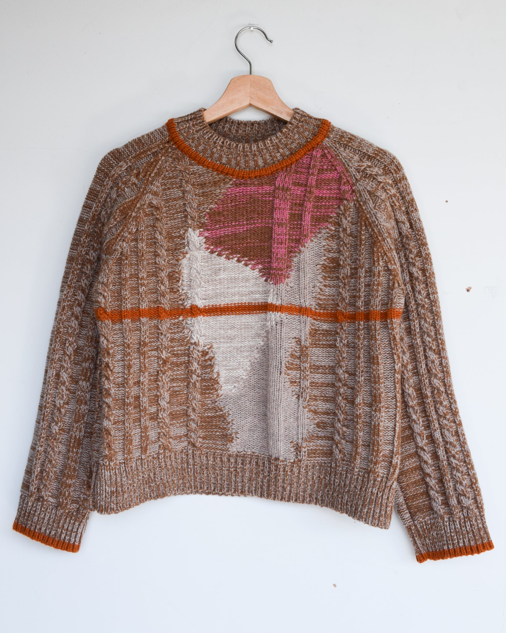 Crossroads Raglan Jumper - Pink