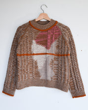 Crossroads Raglan Jumper - Pink