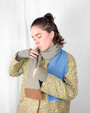 Stripe Scarf - Blue
