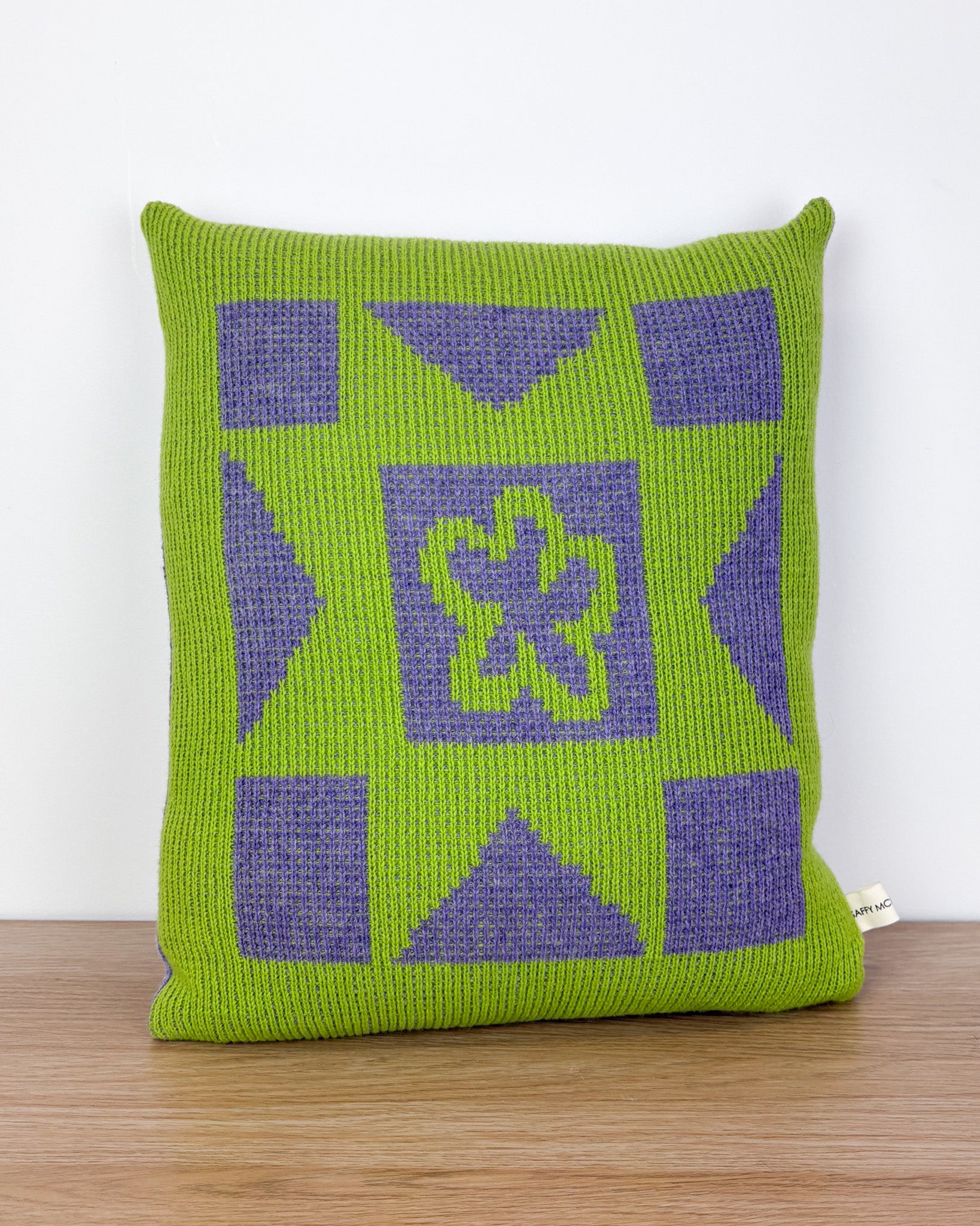 Flower Quilt (Reversible) - Green & Purple