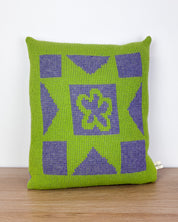 Flower Quilt (Reversible) - Green & Purple
