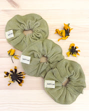 Naturally Dyed Scrunchie - Rudbekia