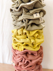 Naturally Dyed Scrunchie - Weld