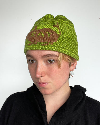 Rat Beanie - Green