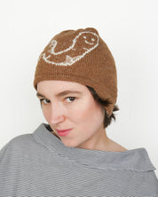 Worm Ear Flap Beanie - Solid